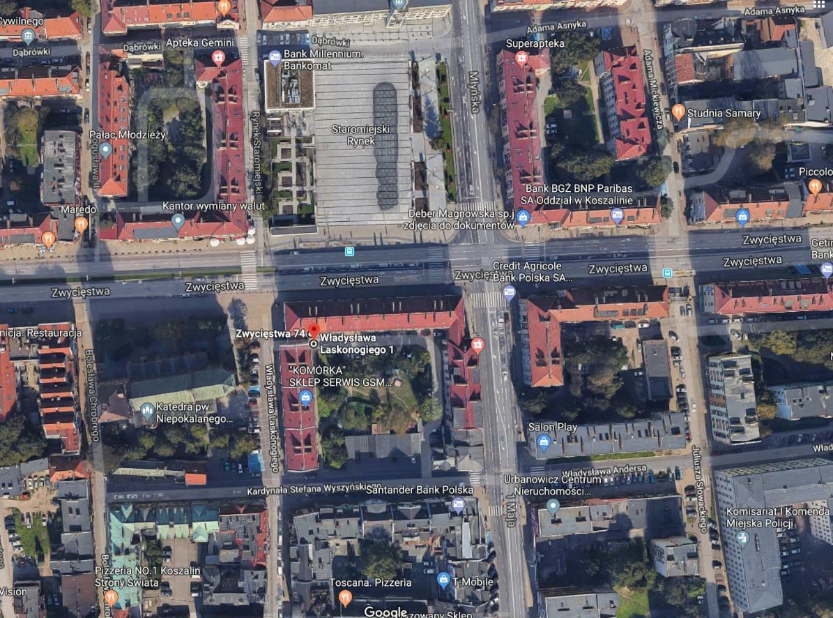 Apartament Agata Koszalin Bagian luar foto